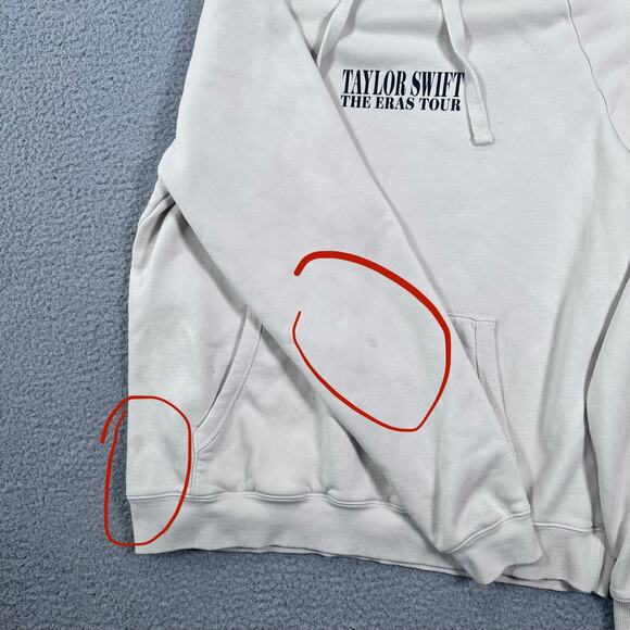 Taylor Swift Hoodie 2023 Eras Tour Women's Medium Concert Sweatshirt Swifty Fans - Picture 8 of 11
